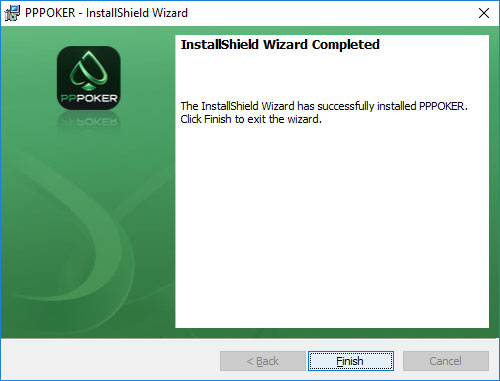 завершение установки PPPoker на ПК